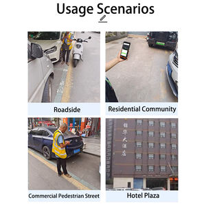Systèmes de stationnement portables pour voitures, terminal portable Android WiFi, système de billetterie et de recharge de stationnement portable - Product Image 4