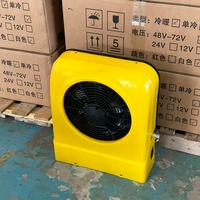 Aire Acondicionado Eléctrico de 12V 24V DC para Camiones, Sistema Split de Refrigeración para Cabina Dormitorio, Semirremolques, Autobuses y Vehículos de Construcción