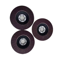 Disque à lamelles en oxyde d'aluminium de haute qualité 150 mm, outil abrasif très vendu pour le meulage