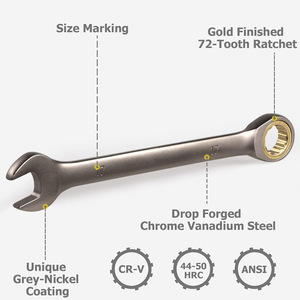 1pcs Universal Alloy Car Repair Tools <strong>Ratchet</strong> Combination Metric Wrench Multitool Key <strong>Ratchet</strong> <strong>Spanners</strong> <strong>Set</strong> - Product Image 5