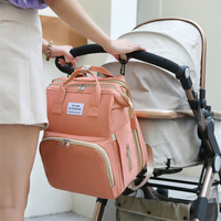 Marché américain Offre Spéciale Mummy Crib Bed Changing Diaper sac à langer imperméable sac à dos