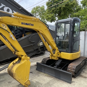 Mini-excavatrice KOMATSU PC35MR d'occasion, excavatrice sur chenilles hydraulique de 3,5 tonnes, matériel de construction - Product Image 4