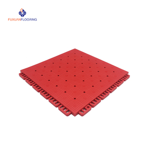 Azulejos de suelo entrelazados de material TPE respetuosos con el medio ambiente, superficie de deporte al aire libre antiarañazos para canchas de tenis/Pickleball, gimnasios escolares - Product Image 3