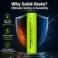 Batterie LiFePO4 semi-solide premium 3,2 V 15 Ah, cellule haute sécurité au phosphate de fer et de lithium pour banque d'alimentation portable et solaire