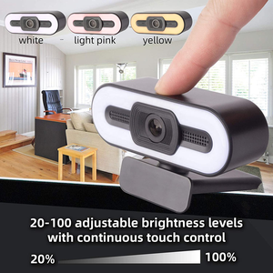 Ordenador central chino 2k, portátil, 1080p, full hd, luz, 2 mp, cámara web, cámara web, cubierta usb, <span class=keywords><strong>webcam</strong></span> - Product Image 2