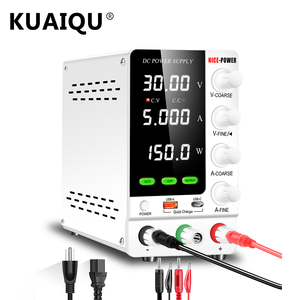 KUAIQU SPS-C305S 30V 5A 150Wベンチ<span class=keywords><strong>DC</strong></span>電源OCP/OVP粗い調整ノブ<span class=keywords><strong>12V</strong></span> <span class=keywords><strong>24V</strong></span>鉛電池充電 - Product Image 1