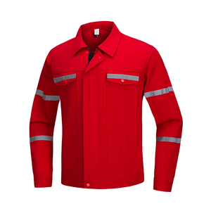 Veste de travail haute visibilité en coton pour <span class=keywords><strong>marins</strong></span>, personnalisable avec logo, vêtements de maintenance, <span class=keywords><strong>tenue</strong></span> de travail - Product Image 2