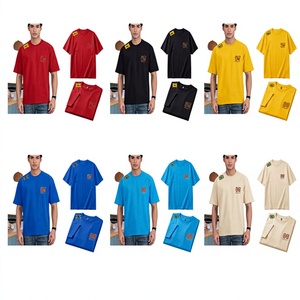 T-shirt pour homme à col rond et manches courtes, imprimé sur mesure, respirant, de qualité supérieure, rouge, avec logo, texte, photo, design décontracté, jersey en coton - Product Image 1