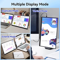 Moniteur de jeu portable OEM/ODM IPS 1200P 60Hz FHD 14 pouces avec HDR USB-C et haut-parleurs intégrés pour ordinateurs portables pour PS4 PS5 Switch