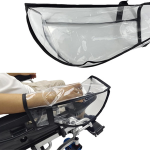 Housse de protection transparente et respirante en plastique pour contrôleur de fauteuil roulant, pour utilisation en fauteuil roulant - Product Image 1