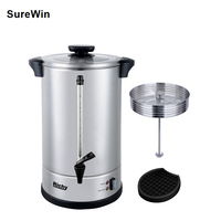 Urnes à café avec double protection contre la surchauffe, cafetière commerciale, chauffe-eau