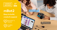 Makeblock mBot Neo mBot 2 Kit Robotique Programmable Télécommandé Wi-Fi mBot2 pour Codage Scratch et Python