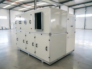 เครื่องปรับอากาศบนหลังคาขนาดสั่งทำพิเศษ ประสิทธิภาพสูง ระบบ HVAC อุตสาหกรรม ใช้สารทำความเย็น R410A ประหยัดพลังงาน สำหรับโรงแรมและโรงพยาบาล - Product Image 6