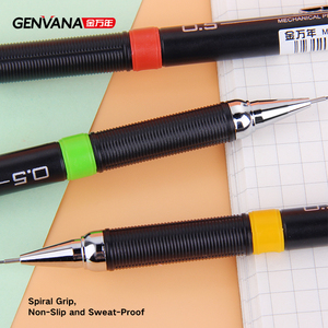 Lápiz Mecánico Pentel al por Mayor de Fábrica GENVANA, Lápiz de Empuje con Logotipo Personalizado, Lápiz Mecánico de 0.5MM para Uso Escolar - Product Image 4