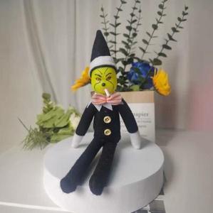 Poupées monstres vertes de Noël, décorations de Noël, cadeaux, ornements, pendentifs, décorations de Noël, jouets Grinch de Noël - Product Image 2