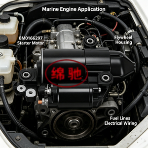 Motor de Arranque para Motor Fuera de Borda de Alta Calidad al por Mayor 8M0166297 para Barcos Mercury 65-115 HP - Product Image 2