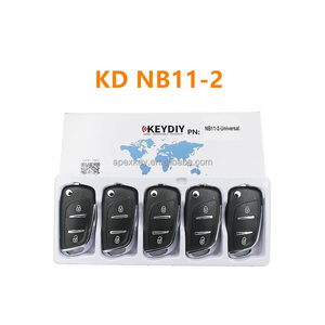 NB11 KD กุญแจรีโมทอเนกประสงค์2ปุ่มสำหรับ KD900 + URG200 KD-X2 NB-Series NB11-2 NB11 DIY - Product Image 5