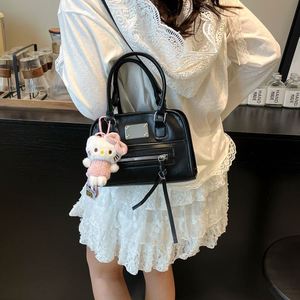 Fashionable Women's Niche <b>Small</b> Square Shoulder <b>Bag</b> Handheld Versatile CrossbodyBag Zipper - Product Image 5