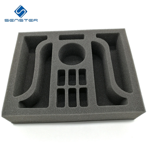Custom die cut eva epe pu sponge foam insert custom cosmetics packaging box foam insert