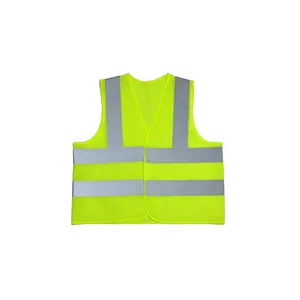 काम करते समय बेहतर सुरक्षा के लिए अनुकूलित लोगो की विशेषता वाले श्रमिकों के लिए कस्टम रंग उच्च गुणवत्ता वाले चिंतनशील सुरक्षा बनियान
