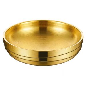 304 Stainless Steel Condiment Dish Round Gold Silver Korean Style Small Bowl For Party Use - Product Image 4
