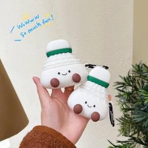 Silicone dessin animé mignon Badminton Design peau sensation étui pour écouteurs pour <span class=keywords><strong>AirPods</strong></span> 4 antichoc écouteurs couverture pour <span class=keywords><strong>AirPods</strong></span> 4 3 2 Pro - Product Image 2
