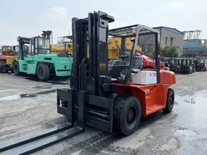 Used HE-L-I FD70 Diesel <b>Forklift</b> 7 Ton Original H-e-li Heavy Duty <b>Forklift</b> For Warehouse Logistics - Product Image 2