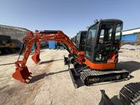 Miniexcavadoras U35/U40/U55 de 3 Toneladas, Usadas, Modelo 2024, Capacidad de Cucharón de 0.22m, 34.1KW, Japón