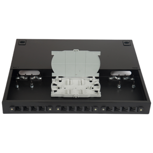 12-Core FC universale Telecom grado terminale fibra ottica scatola dotata di trecce adattatori & vassoio di giunzione - Product Image 5
