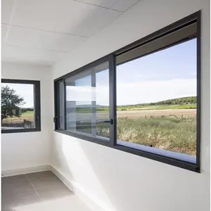 Ikealuminum 2023 Sliding Windows With Mosquito Net Sliding Window Glass Aluminum Window For House