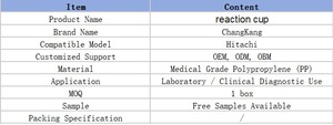 Cubetas de Plástico Desechables Directas de Fábrica, Alta Transparencia, Baja Interferencia, Estables para Equipos de Análisis de Laboratorio Clínico - Product Image 6
