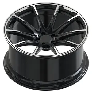 カスタマイズされた卸売5x112リム合金鍛造20インチカーホイール鍛造アルミホイールホイールワイヤーリム