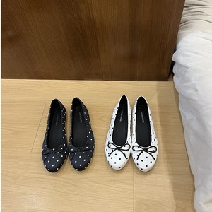 Nouvelle Arrivée Chaussures Mary Jane à Bout Ouvert et Bout Rond, Style Français, à Pois Tendance, avec Nœud, Semelle Souple, Talon de 3 cm pour Femme - Product Image 2