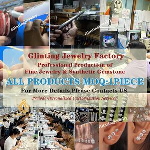 IGI鑑定書付き 1カラット 2カラット 3カラット 4カラット 5カラット CVDラボグロウンダイヤモンド VVS VS ラウンドブリリアントカット 10K 14K 18K ゴールド 高級ペンダントネックレス - Product Image 5