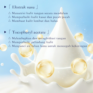 KORMESIC Crema de Manos Hidratante con Leche 60g Certificada por Bpom, Loción Reparadora Hidratante, Piel Suave y Lisa, Etiqueta Privada Personalizada OEM - Product Image 4
