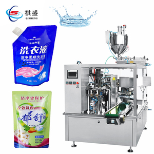 Tự động quay đứng lên túi doy gói đóng gói chất lỏng Máy chiết rót chất lỏng PREMADE Túi điền niêm phong máy - Product Image 1