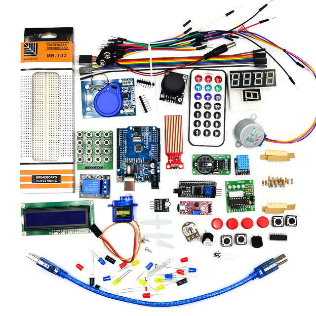 Hot Selling Electronic Modules Starter Kit Component Starter Module Diy Kit Learning RFID Starter Kit for Uno R3