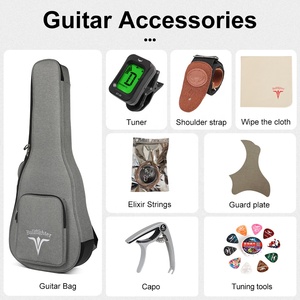 OEM D8A Sitka épicéa <span class=keywords><strong>guitare</strong></span> acoustique solide faite à la main incrustation perle ébène touche gitara <span class=keywords><strong>guitare</strong></span> acoustique tout solide avec sac - Product Image 2