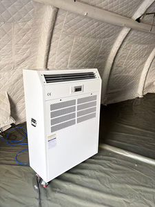 เครื่องปรับอากาศเคลื่อนที่แบบใช้น้ำ 5KW 7KW 14KW  แบบพกพา ติดตั้งง่าย ระบบทำความเย็นเร็ว แบบแยกส่วนหลายจุด - Product Image 1