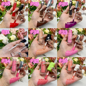 Gloss à lèvres liquide végétalien à prix avantageux, hydratant, longue tenue, haute pigmentation, brillant et pailleté, pour les cadeaux de fête, boîte cadeau, prise en charge de l'ODM - Product Image 3