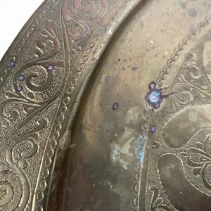 Plato Base de Acero Inoxidable, 100 Piezas, Ecológico, Moderno, Redondo, para Decoración de Bodas y Fiestas - Product Image 1