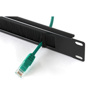 Panneau de balayage à fibres optiques personnalisé en gros 1U 2U 3U 4U pour armoire de serveur 19 pouces