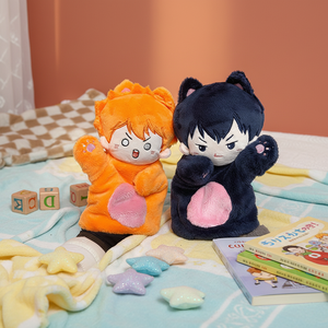 Nouvelles 8 figurines en peluche d'anime Haikyu, jouets en peluche Hinata Shoyo, marionnettes en peluche <span class=keywords><strong>Kageyama</strong></span> Tobio, jouets en peluche pour enfants - Product Image 1