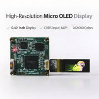 Placa Controladora CVBS a MIPI para Micro OLED de Silicio, Compatible con Microdisplay de 0.49/1.03 Pulgadas para Kit de Evaluación de Visión Nocturna y Aplicaciones de Proyección Cercana
