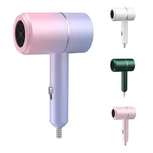 Electric Blower High Power Anion Hair Care Hair Hryer Fast Drying Folding Handle Smooth Hot Cold Wind Mini Hair Dryer