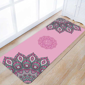 Estera de yute antideslizante de goma para yoga - Product Image 5