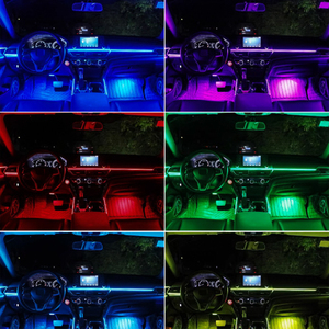 Upgrade Universal 18 in 1 RGB <b>LED</b> Car Interior Ambient <b>Light</b> 64 Color Decoration Accessories - Product Image 6