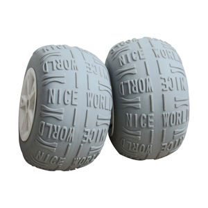 <span class=keywords><strong>Carro</strong></span> de aluminio de polipropileno antideslizante de 12 pulgadas, rueda de <span class=keywords><strong>globo</strong></span> para <span class=keywords><strong>Kayak</strong></span> con capacidad de 200 libras, uso en la playa y la arena - Product Image 1