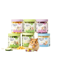 Nourriture pour hamsters riche en nutriments, naturelle et à base de plantes, fabriquée à partir de patate douce violette et de légumes
