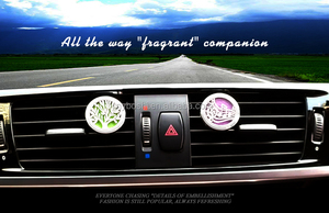 Bán Buôn Đường Kính 30Mm/35Mm/38Mm Thép Không Gỉ Cây Cuộc Sống Xe Làm Mát Không Khí Khuếch Tán Clip Xe Hương Thơm Vent Clip - Product Image 2